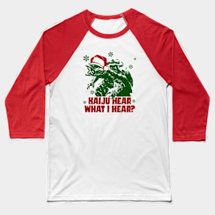 GAMERA - Kaiju hear what I hear 2.0 Baseball T-Shirt